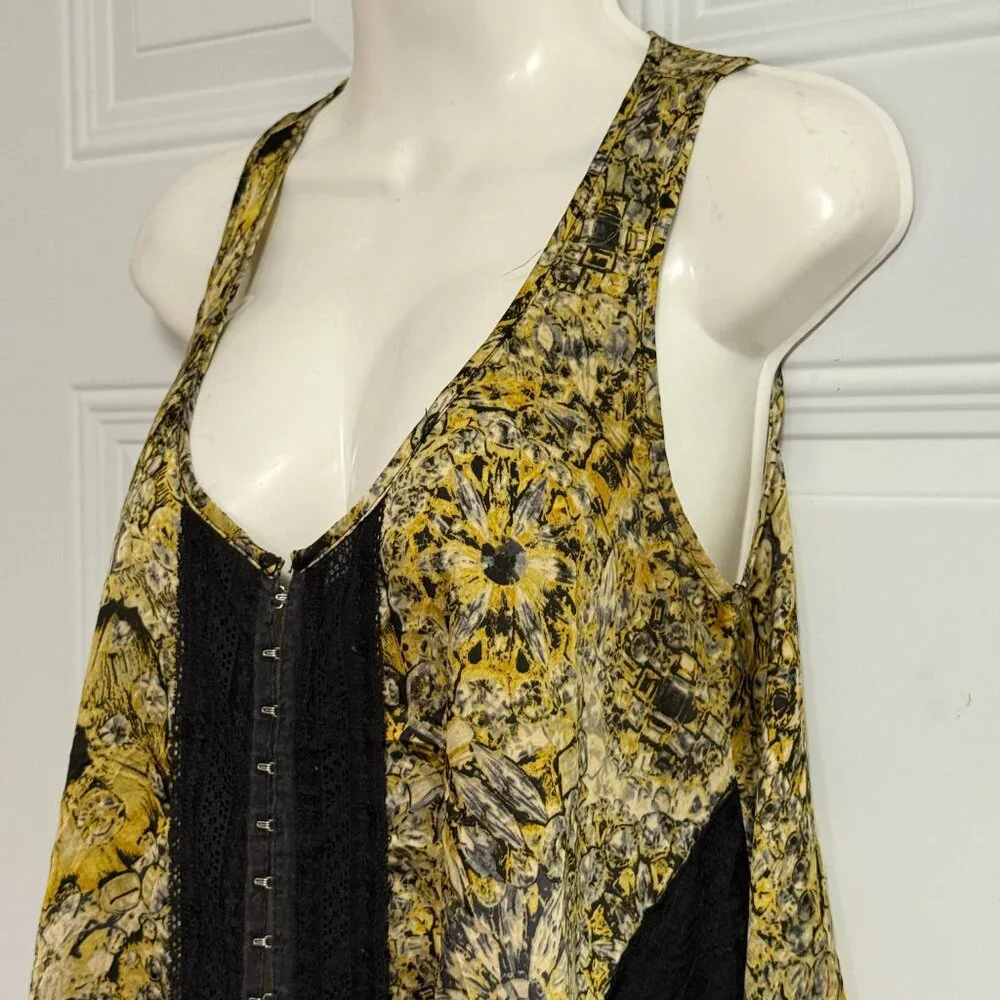 Allen‎ B. by Allen B. Shwartz Blouse SZ Small Whimsigoth Fairy Asymmetrical - Picture 6 of 12